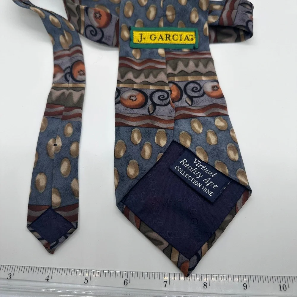J. Garcia Necktie Abstract Novelty Art to Wear Silk‎ Tie